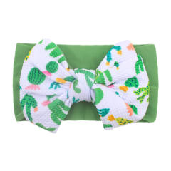 Large size bow cute candy color baby headband