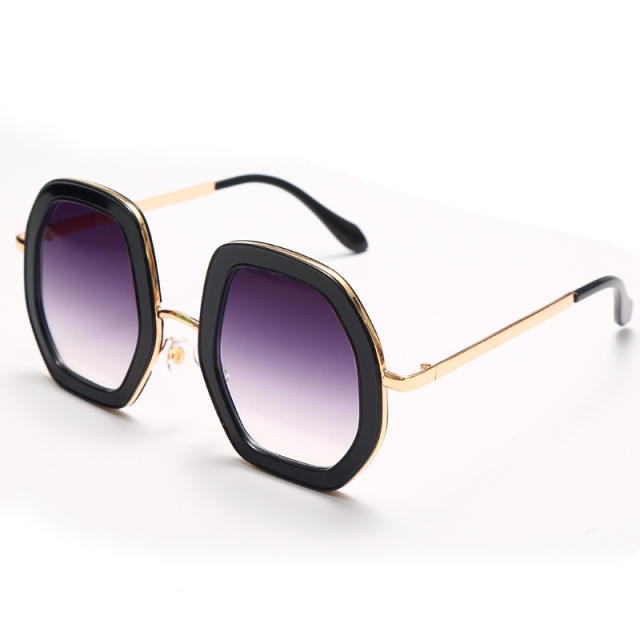 Occident fashion irregular shape women sunglasses