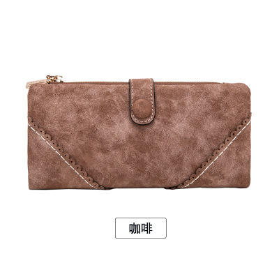 Korean fashion frost PU leather wallet