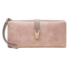 Large storage card holder women wallet