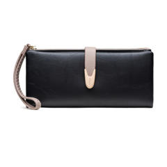 Large storage card holder women wallet