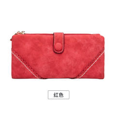 Korean fashion frost PU leather wallet