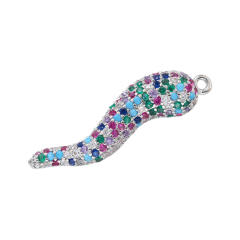 Delicate diamond chilli pendant diy jewelry
