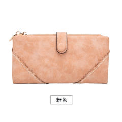 Korean fashion frost PU leather wallet