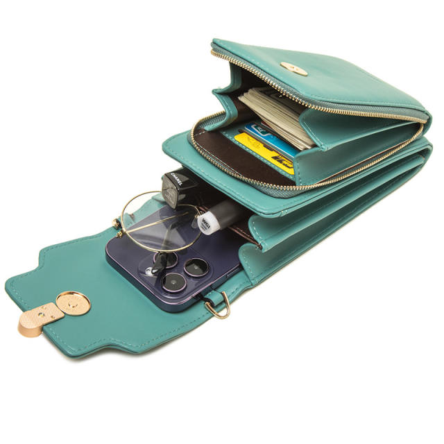 Korean fashion PU leather mini phone bag