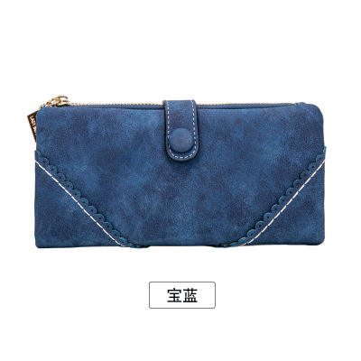 Korean fashion frost PU leather wallet