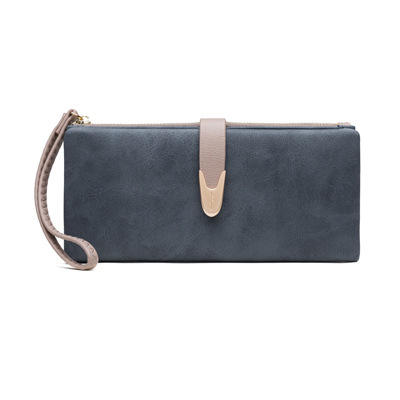 Large storage card holder women wallet
