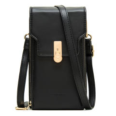 Korean fashion PU leather mini phone bag