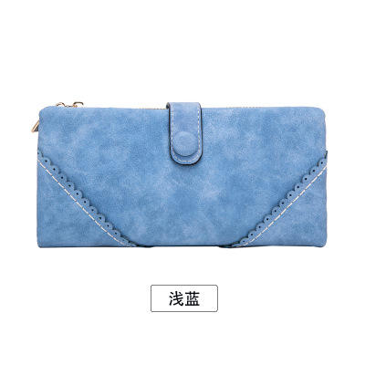 Korean fashion frost PU leather wallet