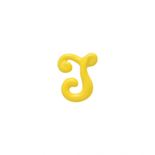 Y2K color enamel copper material initial letter studs earrings 1pcs price