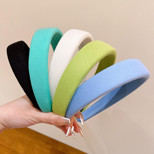 Spring summer candy color easy match headband