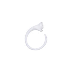 Y2K sweet kitty color enamel openning rings