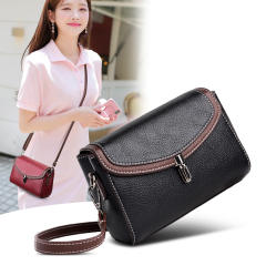Concise easy match PU leather samll crossbody bag