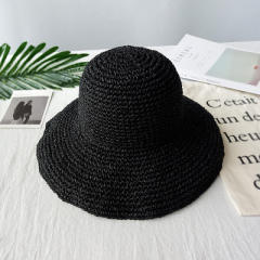Outdoor summer corchet bucket hat for women