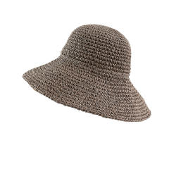 Outdoor summer corchet bucket hat for women