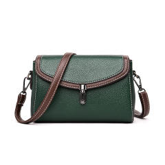 Concise easy match PU leather samll crossbody bag