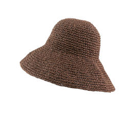 Outdoor summer corchet bucket hat for women