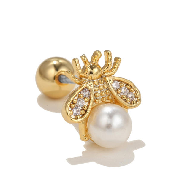 Delicate cute animal series piercing earrings cartilage earrings