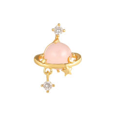 Y2K pink color sweet piercing earring cartilage earrings
