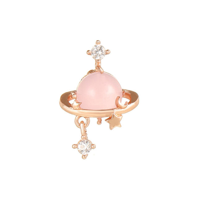 Y2K pink color sweet piercing earring cartilage earrings