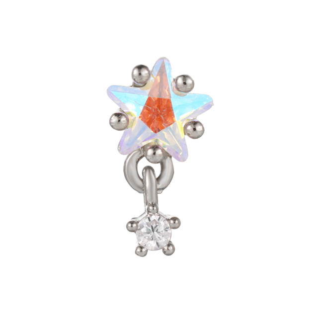 Y2K cute kitty star butterfly piercing earrings cartilage earrings