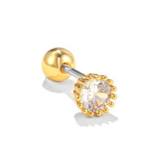 Y2K pink color sweet piercing earring cartilage earrings