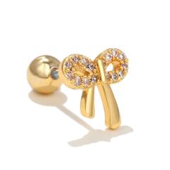 Delicate cute animal series piercing earrings cartilage earrings