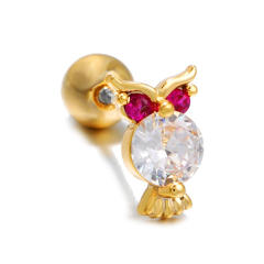 Cute animal series piercing earrings cartilage earrings