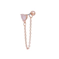 Y2K pink color sweet piercing earring cartilage earrings