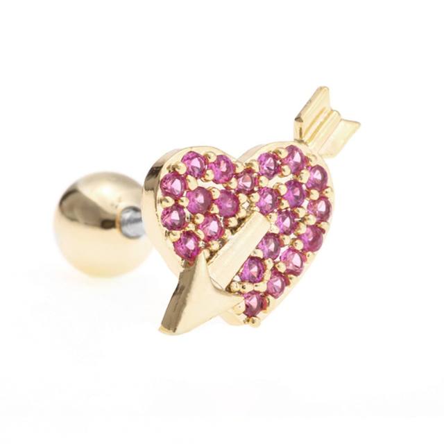 Cute animal series piercing earrings cartilage earrings
