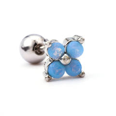 Creative cute animal design piercing earrings cartilage earrings