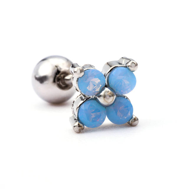 Creative cute animal design piercing earrings cartilage earrings