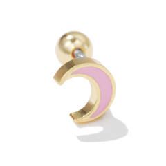 Y2K pink color sweet piercing earring cartilage earrings