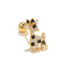 Cute animal series piercing earrings cartilage earrings
