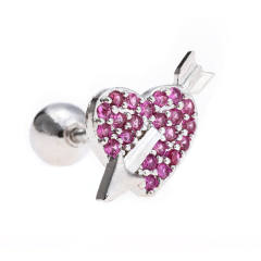 Creative cute animal design piercing earrings cartilage earrings