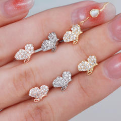 Delicate cute animal series piercing earrings cartilage earrings