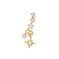 Delicate cute animal series piercing earrings cartilage earrings