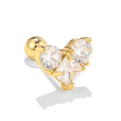 Y2K pink color sweet piercing earring cartilage earrings