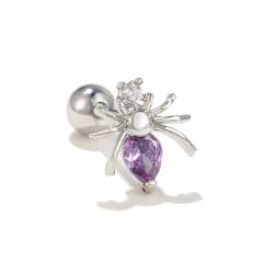 Creative cute animal design piercing earrings cartilage earrings