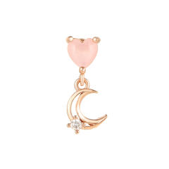 Y2K pink color sweet piercing earring cartilage earrings