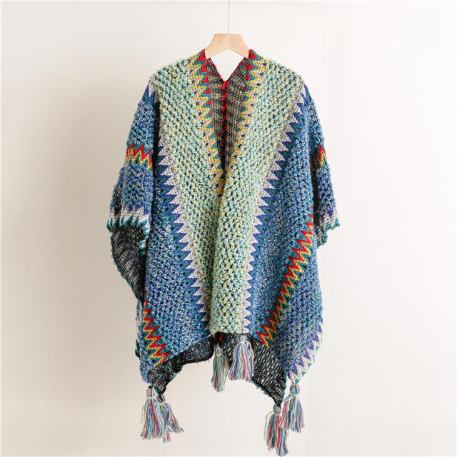 National trend corchet women shawl