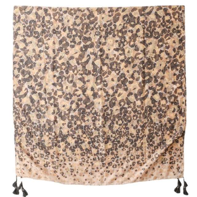Summer classic leopard grain pattern fashion scarf