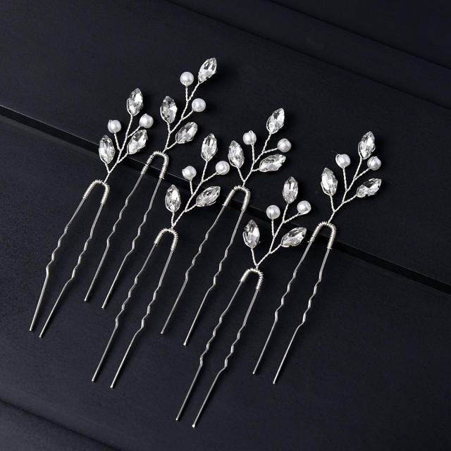 6pcs set popular bridal hair pins
