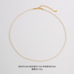 Elegant women pearl necklace gift