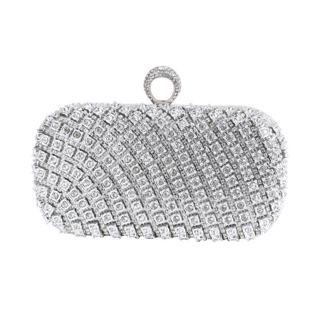 Luxury diamond evening bag women clutch