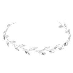 Simple horse eye shape rhinestone wedding hair vines