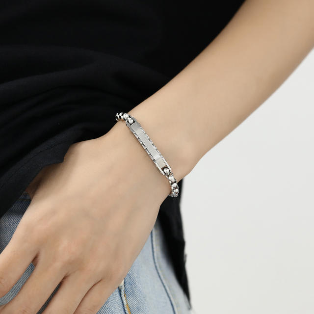 Popular stainless steel bracelet for men