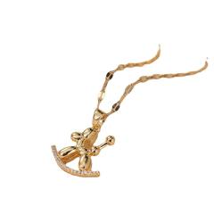 Cute Balloon Dog pendant women necklace