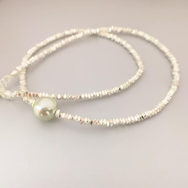Summe fashionable single pearl bead necklace bracelet
