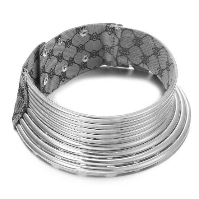 Africa trend personality colorful choker necklace